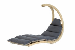 Amazonas Garden Swing Lounger Recliner Anthracite Taupe - thumbnail 6