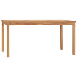 Berkfield 7 Piece Garden Dining Set Solid Teak Wood - thumbnail 8