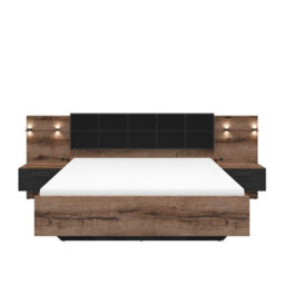 Heze Furniture Kassel Super King Size Ottoman Storage Bed With Bedside Tables 180B - thumbnail 2