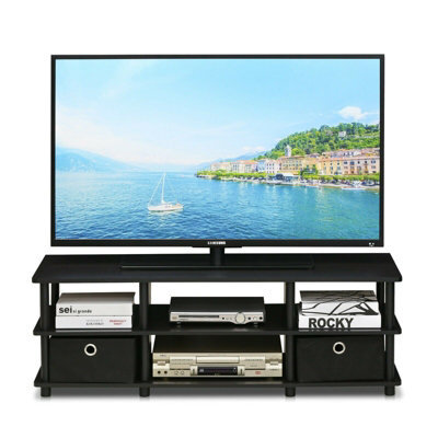 Walplus Corner Computer Desk With Integrated Bookshelf, French Oak Grey - image 1