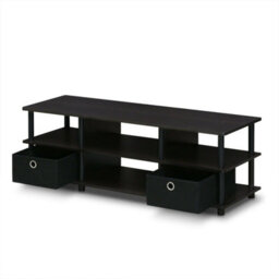 Walplus Corner Computer Desk With Integrated Bookshelf, French Oak Grey - thumbnail 4