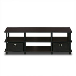 Walplus Corner Computer Desk With Integrated Bookshelf, French Oak Grey - thumbnail 3