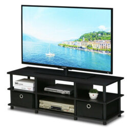 Walplus Corner Computer Desk With Integrated Bookshelf, French Oak Grey - thumbnail 2