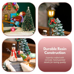 Marco Paul Musical Christmas Village Led Decoration - See Saw - thumbnail 8