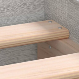 Berkfield Bed Frame With Headboard And Footboard Grey Sonoma 75X190 Cm - thumbnail 9