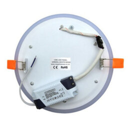 Long Life Lamps Company 12W Recessed Ceiling Led Round Ring Panel Green - thumbnail 4