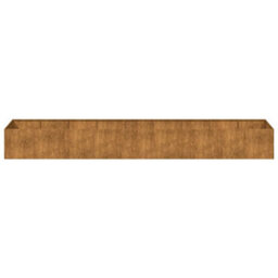 Berkfield Planter Rusty 360X80X40 Cm Weathering Steel - thumbnail 5