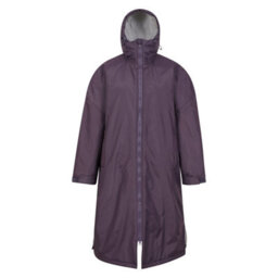 Mountain Warehouse Womens/ladies Tidal Waterproof Changing Robe Purple (L)