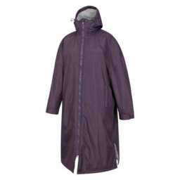 Mountain Warehouse Womens/ladies Tidal Waterproof Changing Robe Purple (L) - thumbnail 3