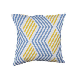Penguin Home 100% Cotton Tessellated Double Sided Square Cushion Covers - (Set Of 4) - thumbnail 4