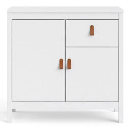 Furniture To Go Barcelona Sideboard 2 Doors + 1 Drawer In White - thumbnail 2