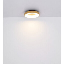 Luminosa Lighting Luminosa Jolli Integrated Led Semi Flush Ceiling Light Black Led Dimmable 2700-6000K Remote Control - thumbnail 6