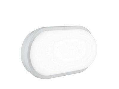 Luminosa Lighting Luminosa Shelly Led Outdoor Flush White, Ip65 1600Lm 4000K 27.1X17.6X8Cm - image 1