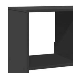 Berkfield Room Divider Black 100X33X156.5 Cm Engineered Wood - thumbnail 7