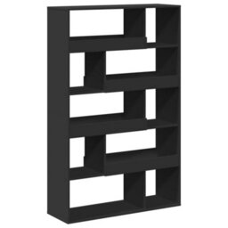Berkfield Room Divider Black 100X33X156.5 Cm Engineered Wood - thumbnail 6