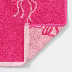 Ohs Bows 100% Premium Cotton Bath Towel Hotel Quality Soft Absorbent - Pink - thumbnail 5