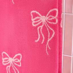 Ohs Bows 100% Premium Cotton Bath Towel Hotel Quality Soft Absorbent - Pink - thumbnail 3