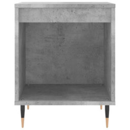 Berkfield Bedside Cabinet Concrete Grey 40X35X50 Cm Engineered Wood - thumbnail 4