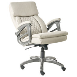 Beliani Executive Chair Gallant Faux Leather Beige - thumbnail 6