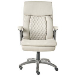 Beliani Executive Chair Gallant Faux Leather Beige - thumbnail 7