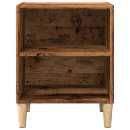 Berkfield Classic Bedside Cabinet Old Wood 40X30X50 Cm Engineered Wood - thumbnail 4