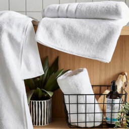 Allure Bath Fashions Hotel Luxury Heavweight Hand Towel - White - thumbnail 2