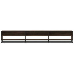 Berkfield Tv Cabinet Brown Oak 270X40X46 Cm Engineered Wood - thumbnail 4