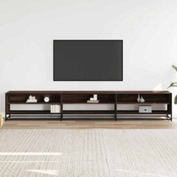 Berkfield Tv Cabinet Brown Oak 270X40X46 Cm Engineered Wood - thumbnail 3