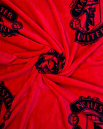 MAN UNITED Manchester United Fc Classic Sherpa Fleece Throw Blanket - thumbnail 5