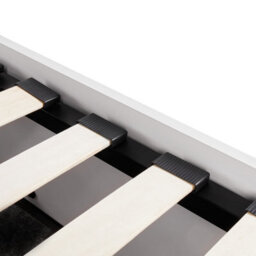 Beliani Ottoman Bed Rouvillers 90 X 200 Cm (Eu Single) White - thumbnail 9