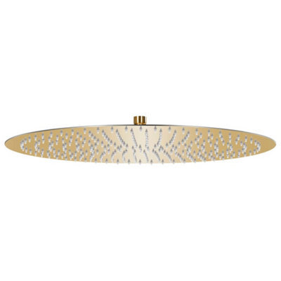 Walplus Rain Shower Head Stainless Steel 50 Cm Round Gold - image 1