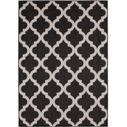 The Rugs Ecology Collection Outdoor Rugs In Black  400Bl - thumbnail 2