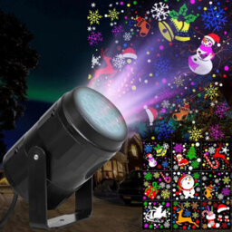 Christmas Projector Lights Rotatable Indoor Outdoor 16 Pattern Led Decoration - thumbnail 7
