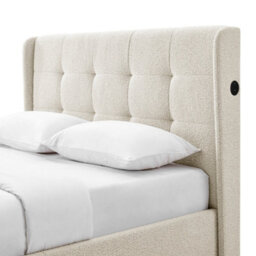 Koble Wafer Smart Tv King Bed Side Opening Ottoman - thumbnail 5