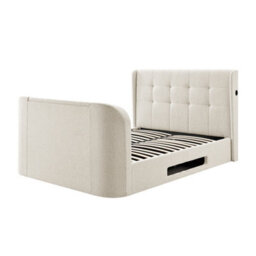 Koble Wafer Smart Tv King Bed Side Opening Ottoman - thumbnail 3