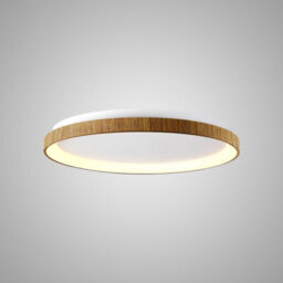 Luminosa Lighting Luminosa Niseko Ring Ceiling 78Cm 58W Led, 3000K, 4700Lm, Wood, 3Yrs Warranty - thumbnail 2