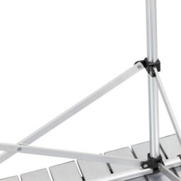 Andes Folding Aluminium Camping Table, Carry Bag Included, 140 X 70 X 70Cm - thumbnail 5