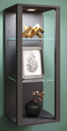 Vcm Glass Wall Display Cabinet Wall Shelf Glasol Mw - thumbnail 3