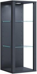 Vcm Glass Wall Display Cabinet Wall Shelf Glasol Mw - thumbnail 2