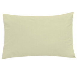 Smart Living Polycotton Housewife Pillowcases Pair 180 Thread Count - Cream