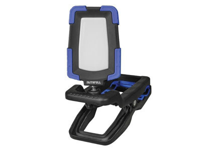 Faithfull Power Plus Jf8700-10W Rechargeable Clip Site Task Light 10W Fppclip10R - image 1