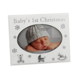 "Bambino Photo Frame 6"" X 4"" - Baby's 1St Christmas" - thumbnail 2
