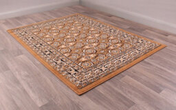 DS Living Venesia Gold Rug Collection - Circle Rug - 120Cm Diameter