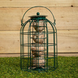 Samuel Alexander 3 Hanging Metal Bird Feeders With Squirrel Guard - thumbnail 6