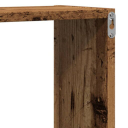 Berkfield Wall Shelf Old Wood 96X18X60 Cm Engineered Wood - thumbnail 8