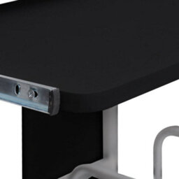 Berkfield Computer Desk Black 110X52X88.5 Cm Engineered Wood - thumbnail 4