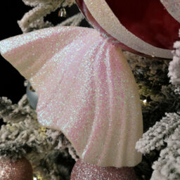 Samuel Alexander 50Cm Red And White Stripe Hanging Bauble Christmas Candy Decoration - thumbnail 7