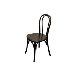 Dark Bentwood Wooden Chair, Bentwood Dining Chair, Dark Wooden Dining Chairs Be Furniture - thumbnail 2