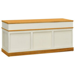 Vidaxl Storage Bench Solid Paulownia Wood 100 Cm Storage Benches - thumbnail 5