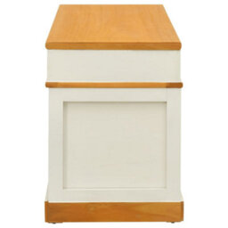 Vidaxl Storage Bench Solid Paulownia Wood 100 Cm Storage Benches - thumbnail 4